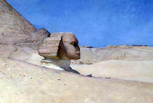 Пирамиды Древнего Египта на полотнах художников
