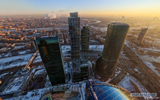 Москва с высоты птичьего полета