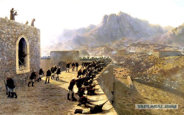 Оборона крепости Баязет