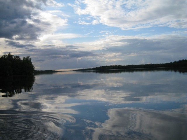 Сплав по р.Охта в 2008 году.