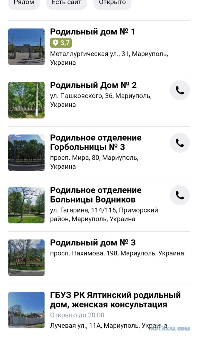 ВСУ взяли в осаду роддом в Мариуполе