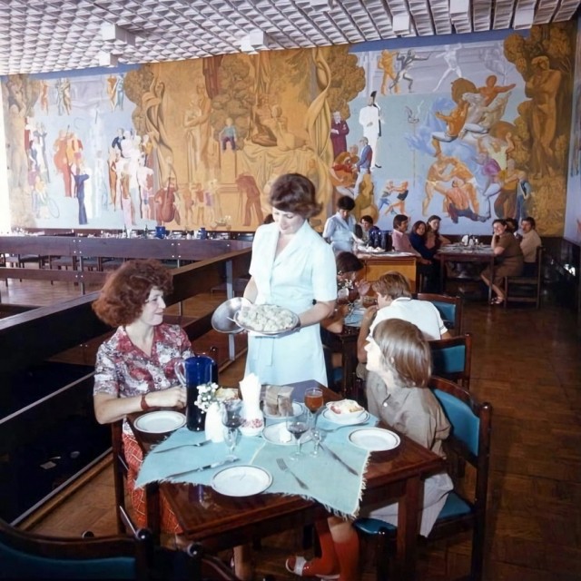 Ресторан "Уральские пельмени", 1970–е, Челябинск, СССР