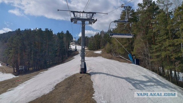 Съездили в Красноярск на майские