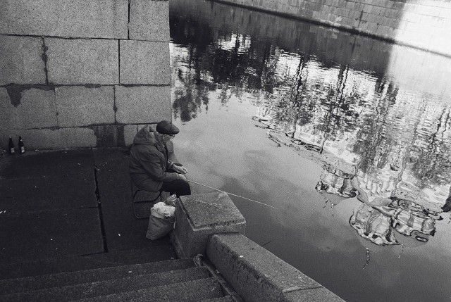 Чёрно-белый Петербург