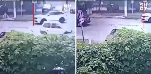 Воронежский чиновник сбил семилетнего мальчика на зебре