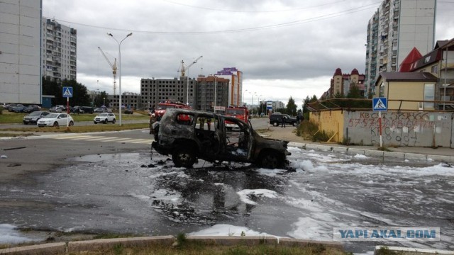 В ХМАО взорван джип жены криминального авторитета