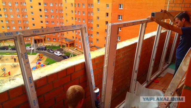 Мой способ установки окон
