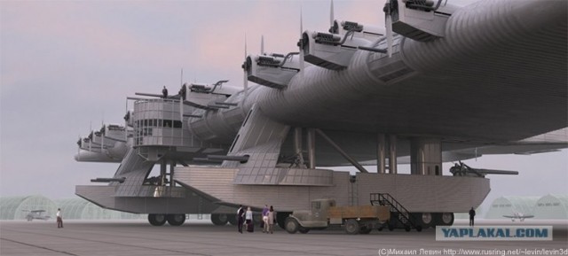 Самый огромный самолет в мире Hughes H–4 Hercules