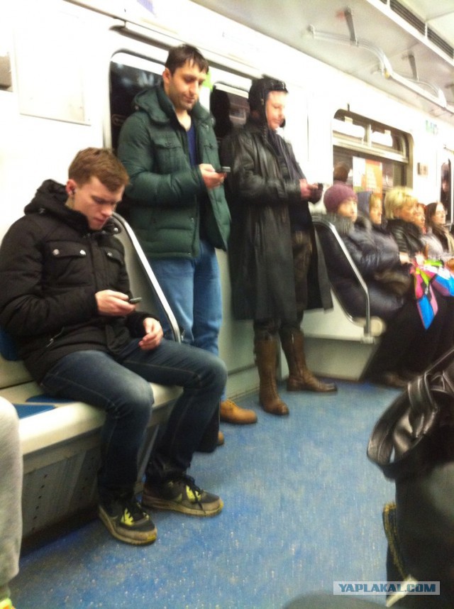 Подборка посетителей метро Санкт-Петербурга