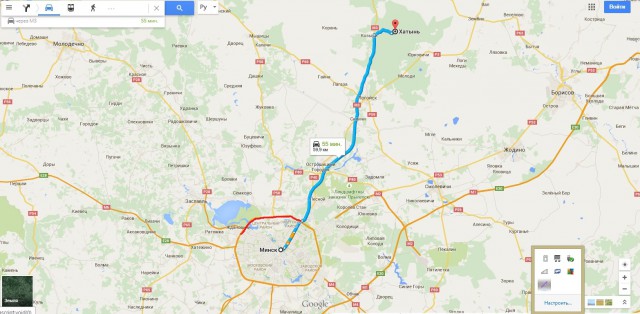 Поездка в Беларусь
