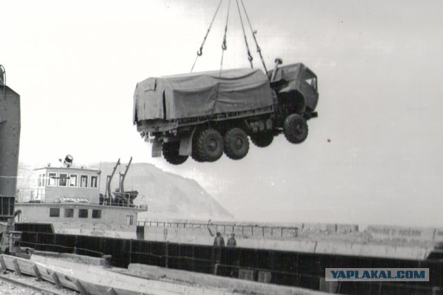 Автопробег грузовиков КАМАЗ 1978 год.
