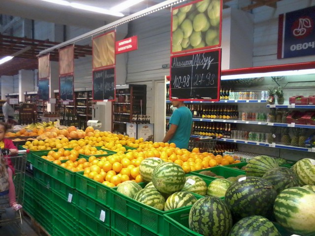 Ситуация с продуктами в Крыму
