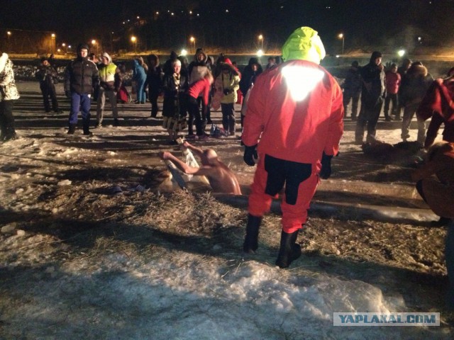 Крещение Господне. ЯП скупался