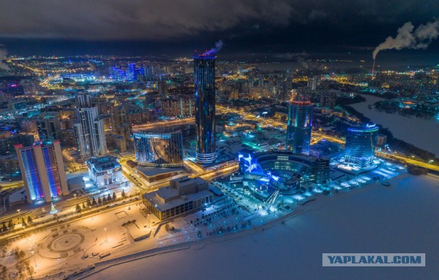 Ночные и вечерние фотографии Москвы