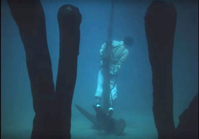 "Человек-амфибия". Как проходили уникальные подводные съёмки