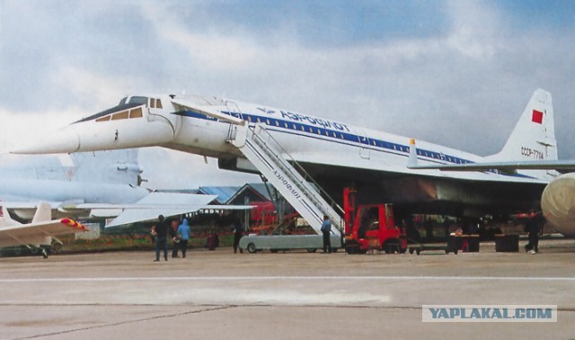 Спасение Ту-144 в Жуковском