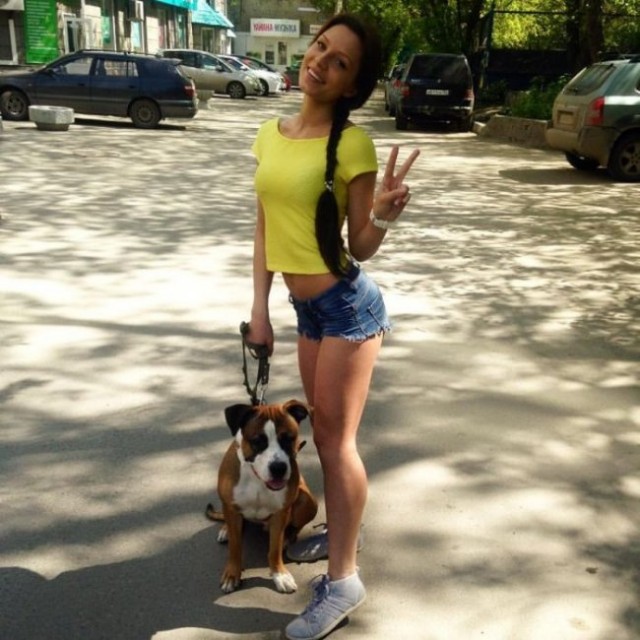 Фото симпатичных девушек из социальных сетей
