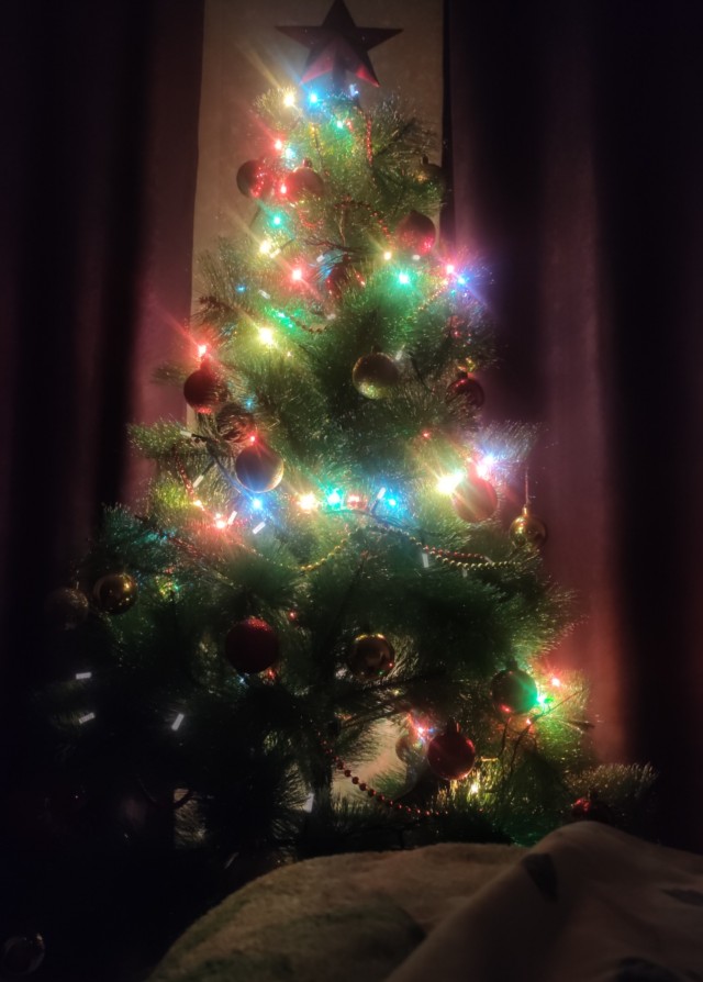 Мужики давайте мериться ёлками. У кого как стоит