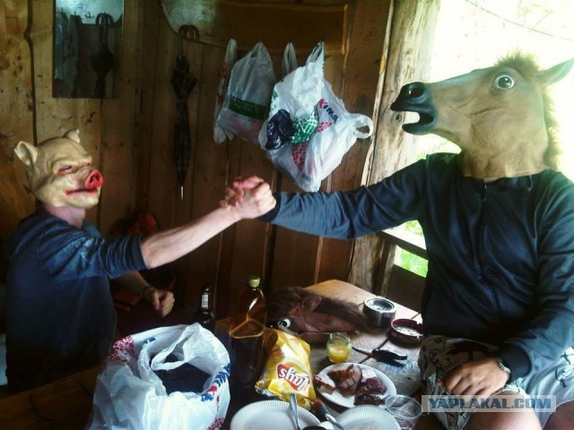 Захожу я значит в лифт.. а там