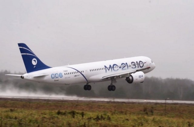 Для завершения в срок сертификационных испытаний МС-21 необходимо совершать по 20 полетов в месяц