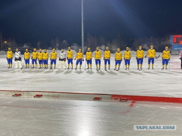 Призрак Украины на детском плакате