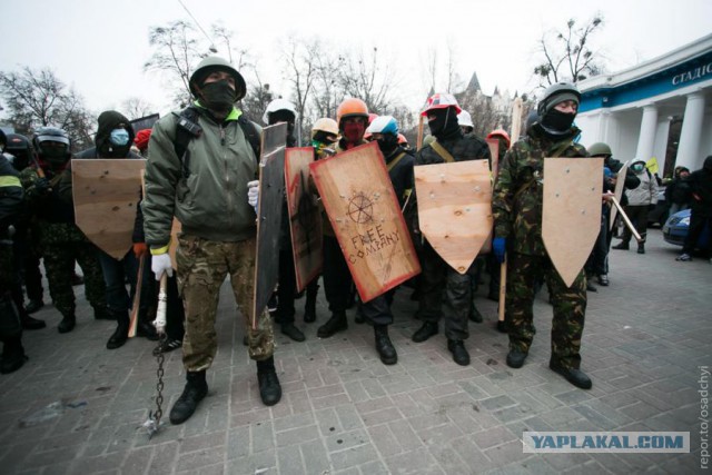 Огонь на поражение по толпе в Хмельницком