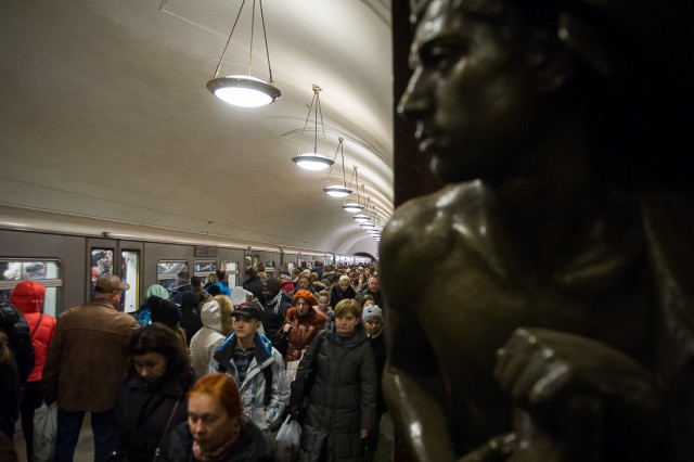 Один будний день из жизни московского метро