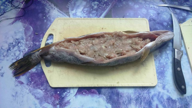 Фаршированная щука