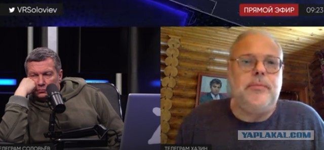 YouTube заблокировал его канал «Соловьев LIVE»
