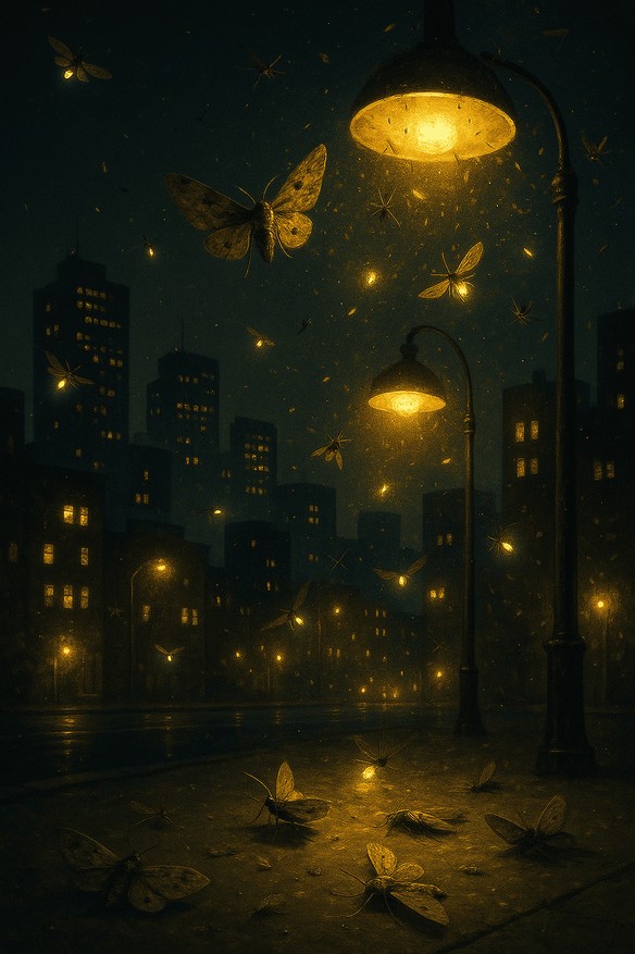 Почему мошки летят на свет? Глубокое погружение в феномен фототаксиса