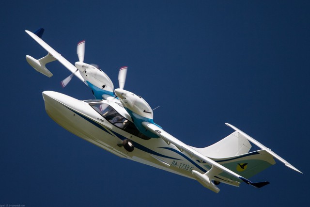 Новый российский самолет СК-12 "Орион"