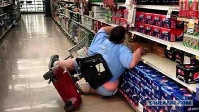 Интересные и забавные фото  сделанные в супермаркетах Walmart.