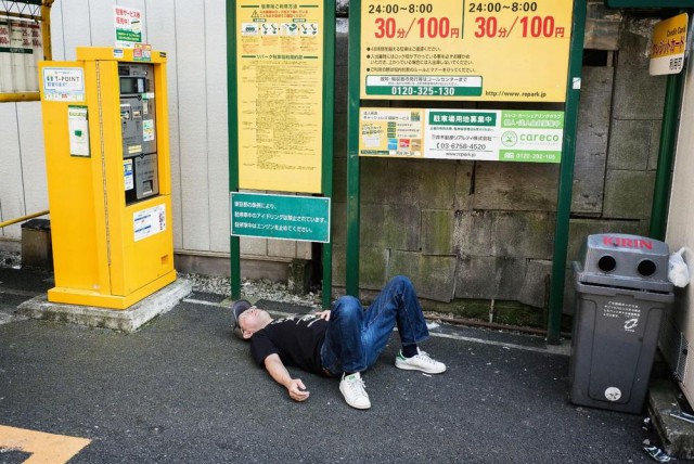 Толерантное отношение к пьяным в Японии