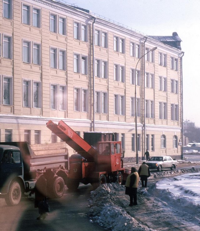 Заснеженная Москва 70-х