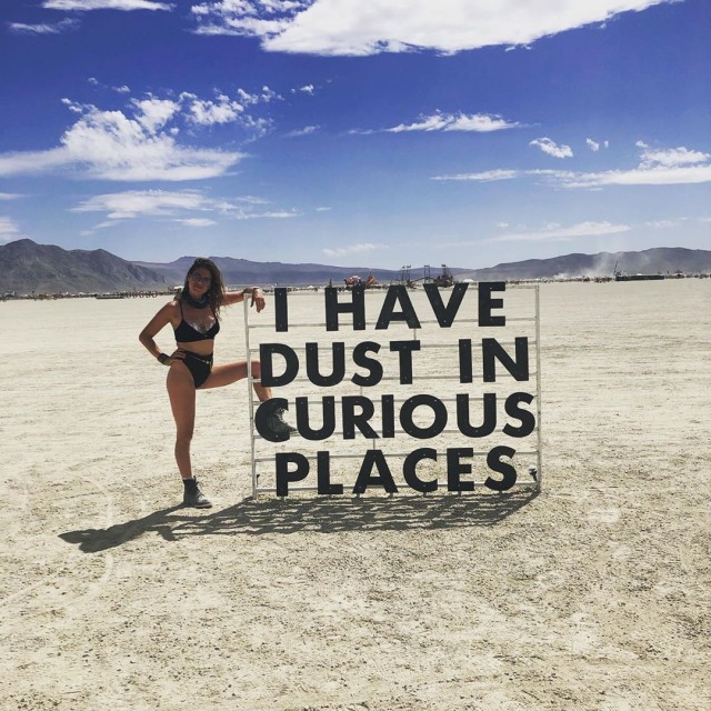 Экстравагантные посетители фестиваля "Burning Man 2019"