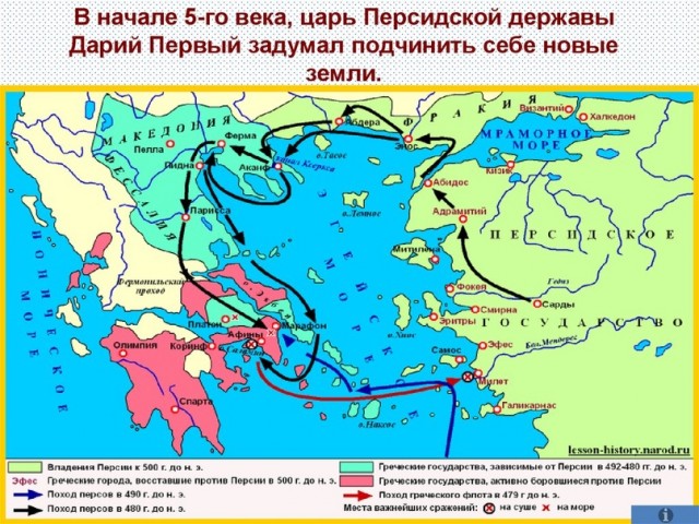 Греки и персы V века до нашей эры. Их битва будет легендарной!