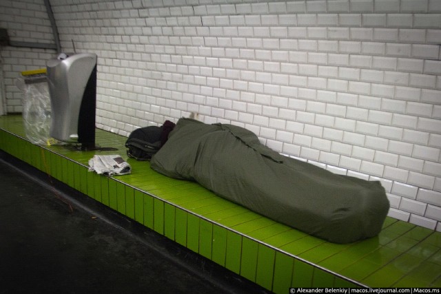 Парижский метрополитен.