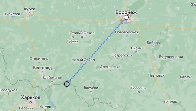 В Воронеже беспилотник врезался в дом