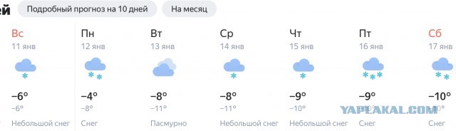 Новый циклон обрушится на Москву уже к началу следующей недели