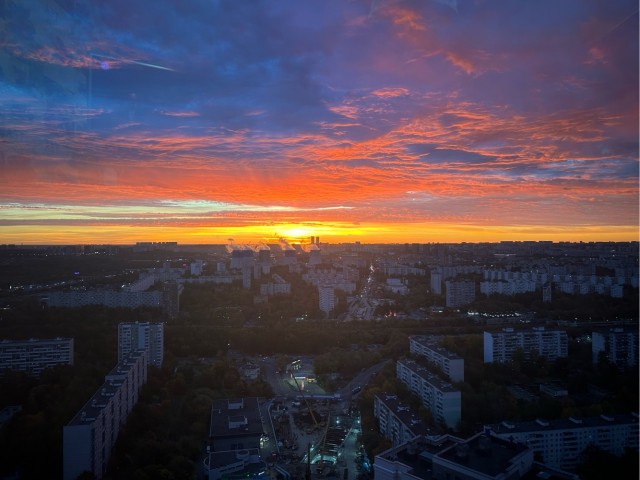 А у вас какой закат?