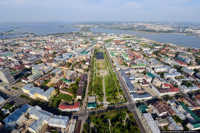 Казань с высоты