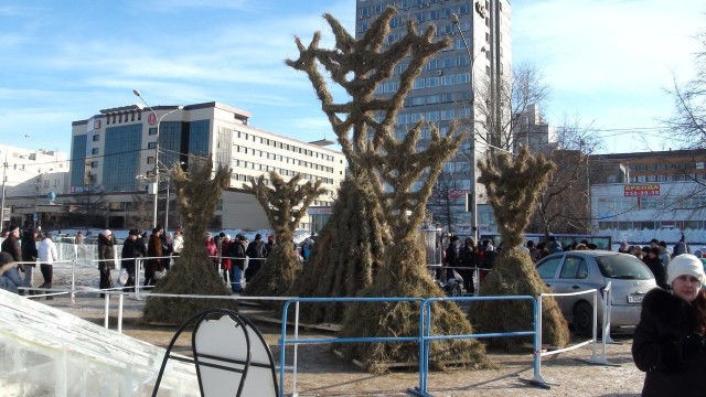 Сожгли "мать с ребенком"