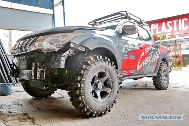 Mitsubishi L200 2016 - Offroad-тест в снегах России + немного Pajero V6