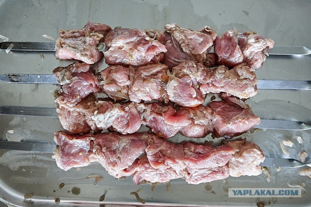 Шавуха с шашлыком...