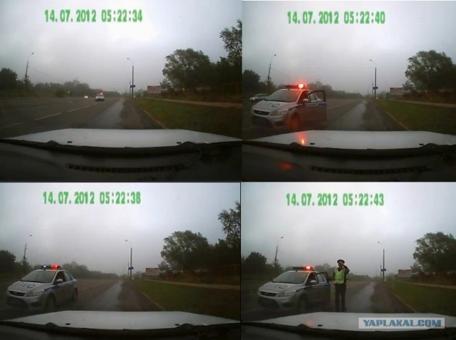 Нападение сотрудников ДПС