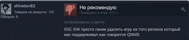 Фанаты стали массово занижать рейтинг игр S.T.A.L.K.E.R. в Steam