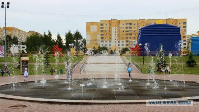 Сухой фонтан строгого режима в Домодедово⁠⁠