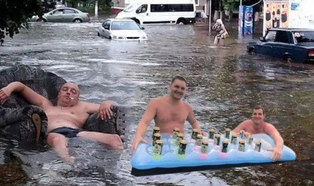 Фотожаба "Чуваки на отдыхе"