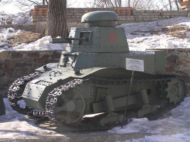 Легкий пехотный танк МС-1 "СССР"