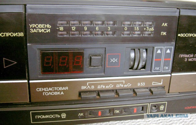 Стационарные кассетные магнитофоны